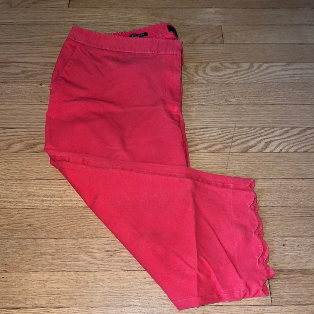 Coral Talbots slim crop